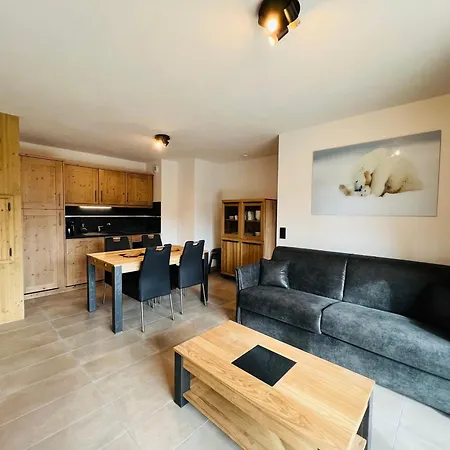 Les Saisies : Appart. 6 Pers, 2 Ch, 2 Sdb, Parking, Wifi - Fr-1-293-385 Apartment *