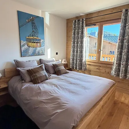Apartment Les Saisies : Appart. 6 Pers, 2 Ch, 2 Sdb, Parking, Wifi Hauteluce